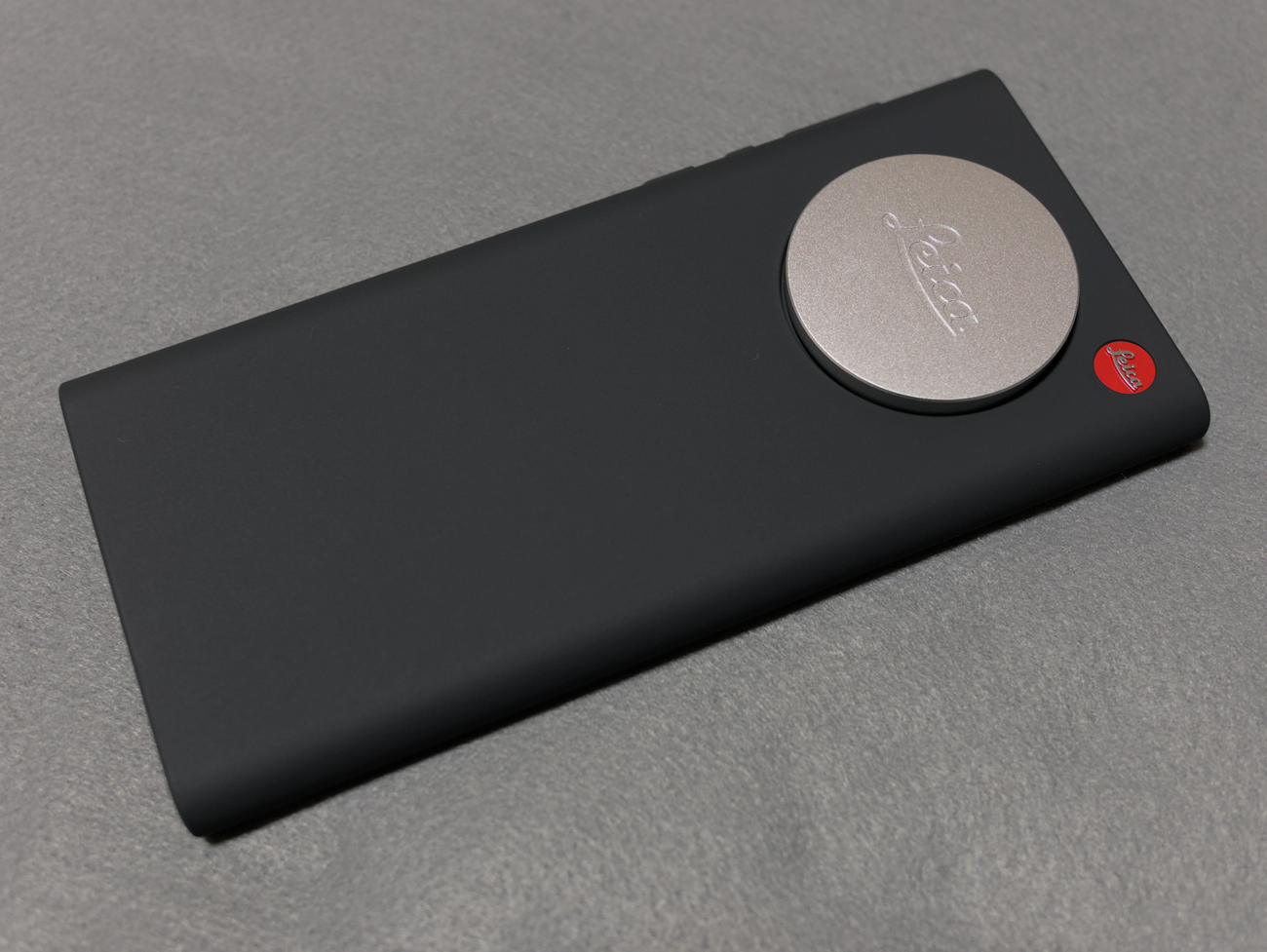 シリコンケースをつけた(背面)