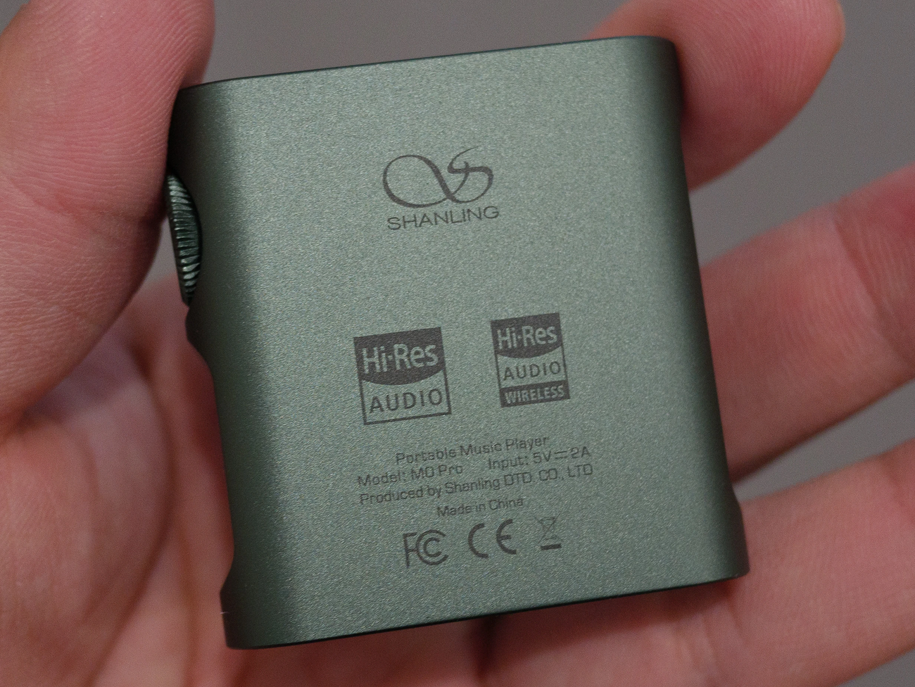 SHANLING M0 Pro 裏面